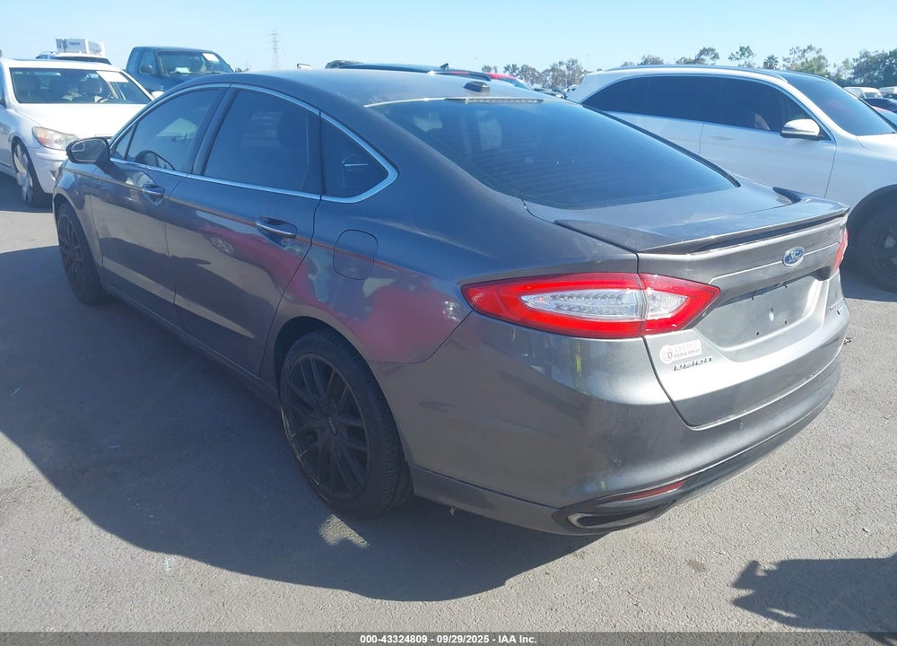 2013 FORD FUSION VIN: 3FA6P0D98DR211666