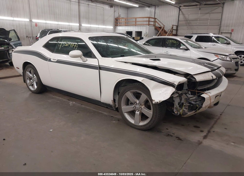2010 DODGE CHALLENGER R/T VIN: 2B3CJ5DTXAH144763