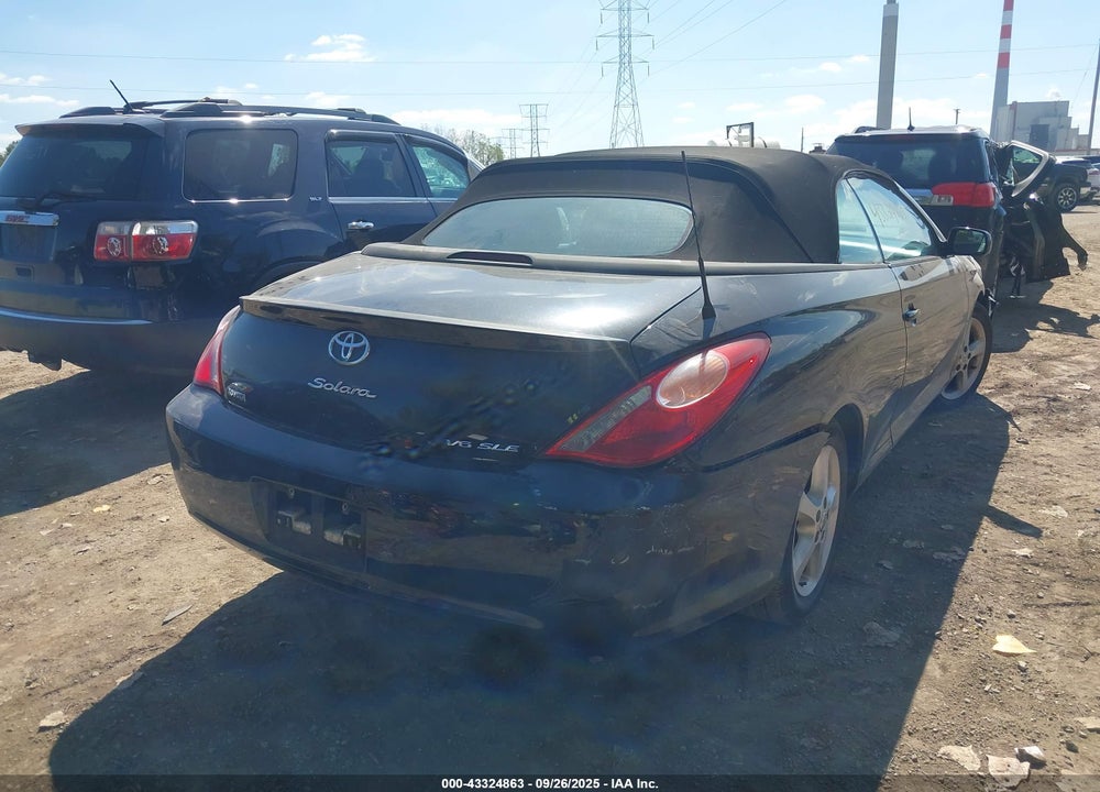 2005 TOYOTA CAMRY SOLARA VIN: 4T1FA38P35U059291