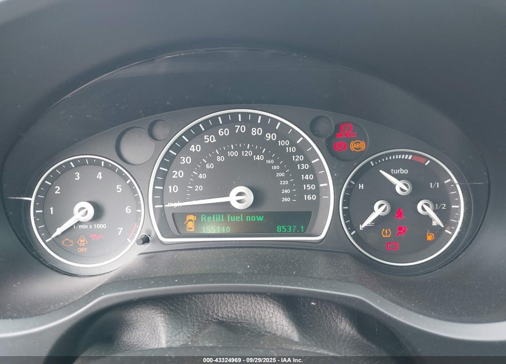 2009 SAAB 9 3 VIN: YS3FB42YX91013904