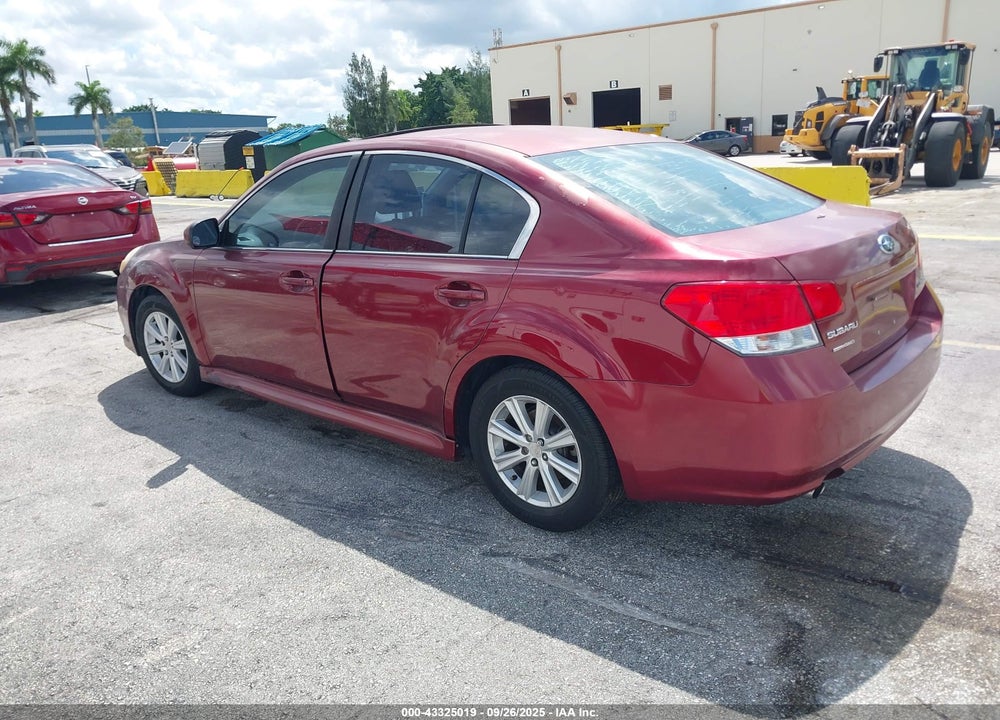 2010 SUBARU LEGACY 2.5I PREMIUM VIN: 4S3BMCE60A3232724