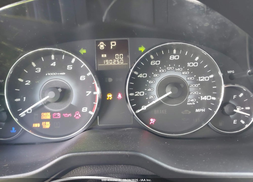 2010 SUBARU LEGACY 2.5I PREMIUM VIN: 4S3BMCE60A3232724