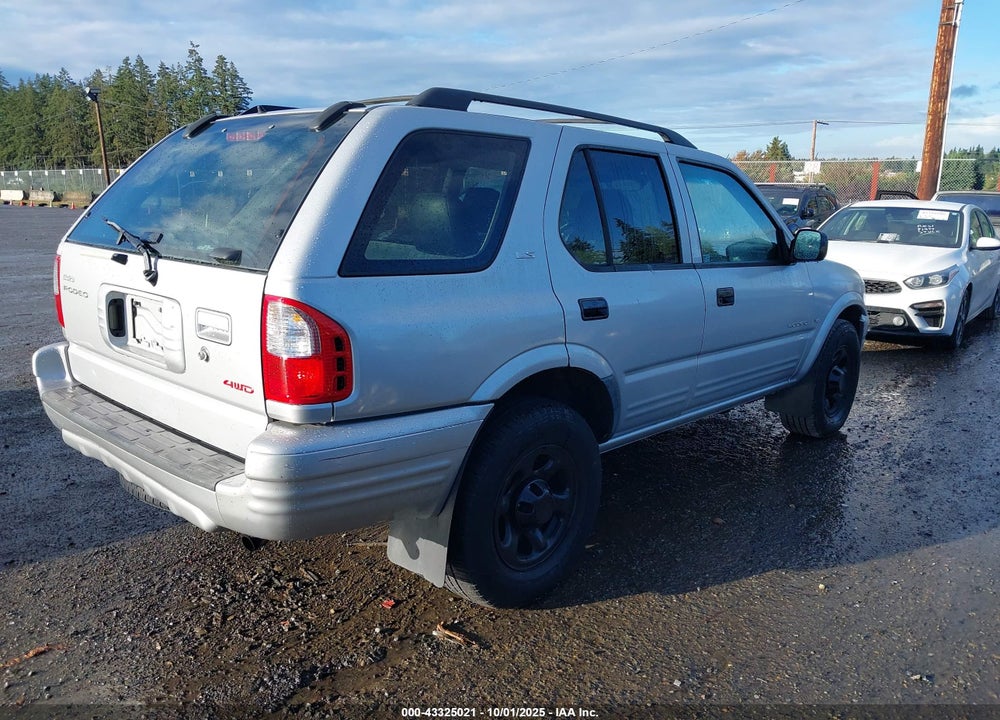 2001 ISUZU RODEO LS 3.2L/LS 3.2L V6/LSE 3.2L V6/S/S 3.2L V6 VIN: 4S2DM58W914342847