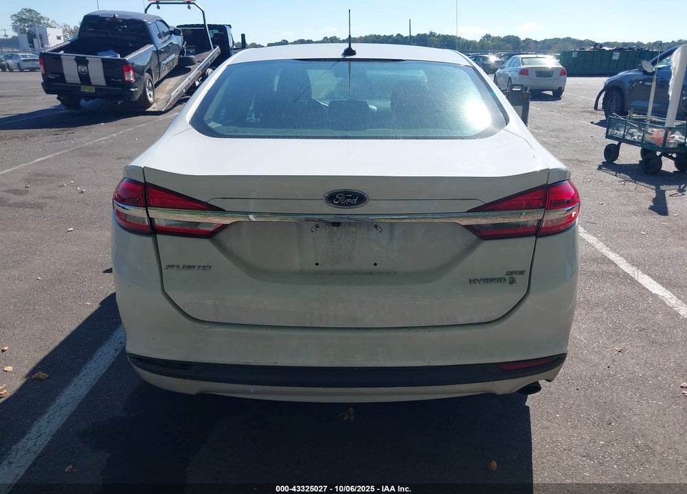 2018 FORD FUSION HYBRID SE VIN: 3FA6P0LU3JR188055