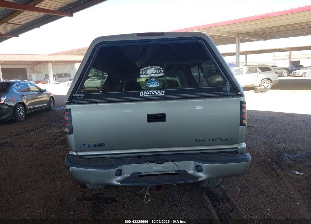 1999 CHEVROLET S-10 LS VIN: 1GCDT19X1X8151004