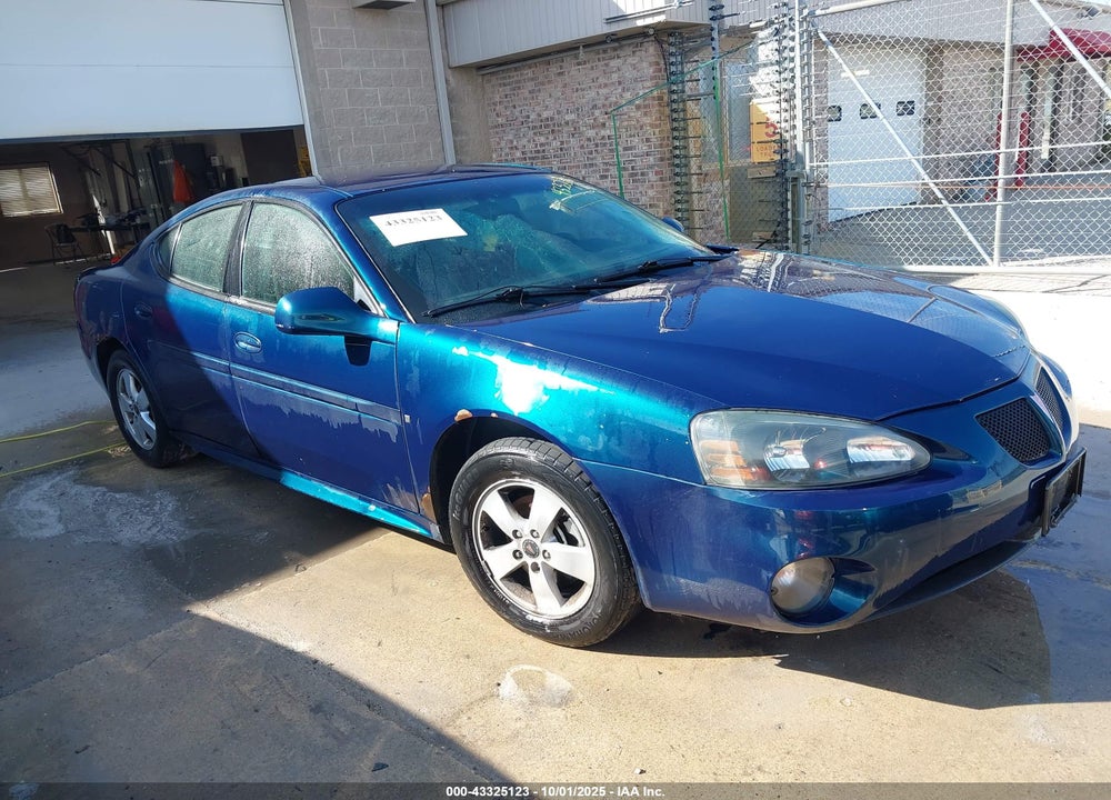 2006 PONTIAC GRAND PRIX VIN: 2G2WP552961177015