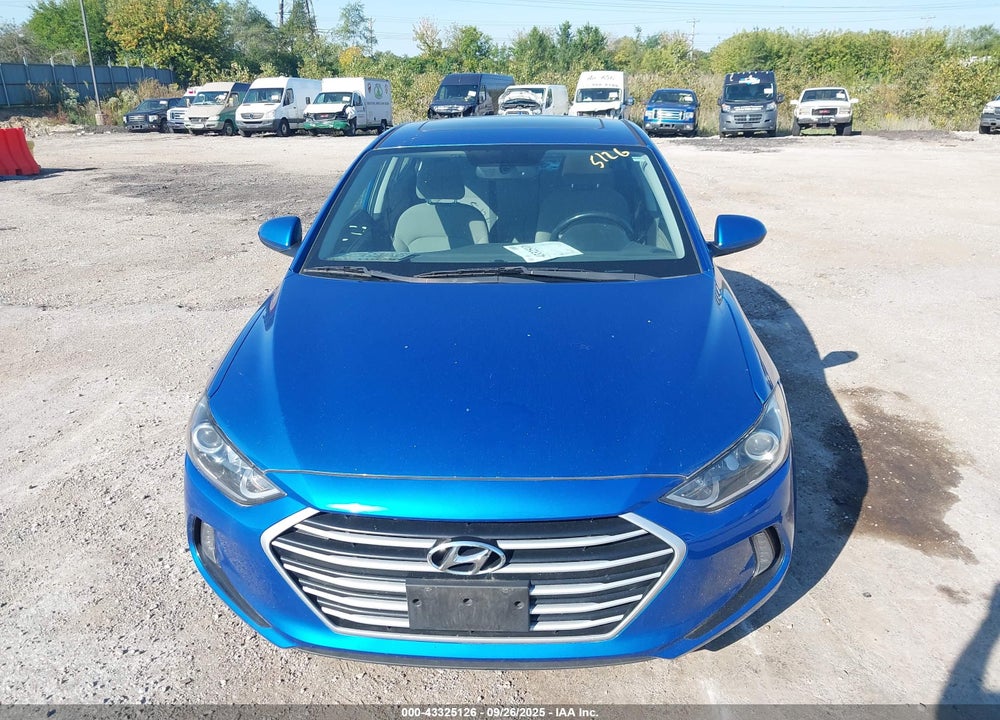 2018 HYUNDAI ELANTRA VIN: 5NPD84LF7JH275967