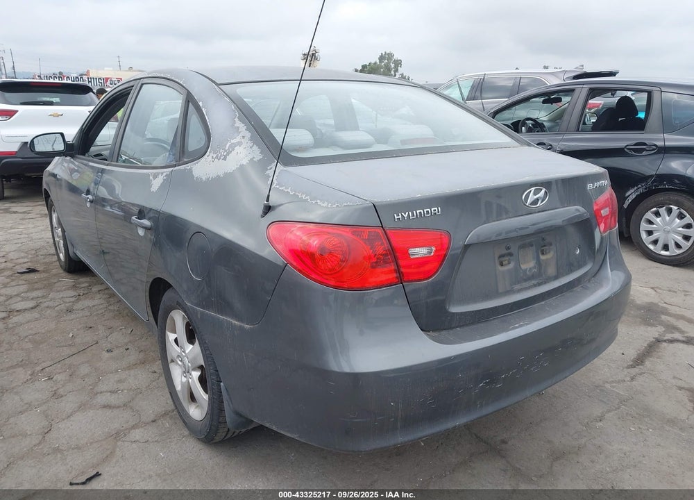 2007 HYUNDAI ELANTRA GLS/LIMITED/SE VIN: KMHDU46DX7U066948