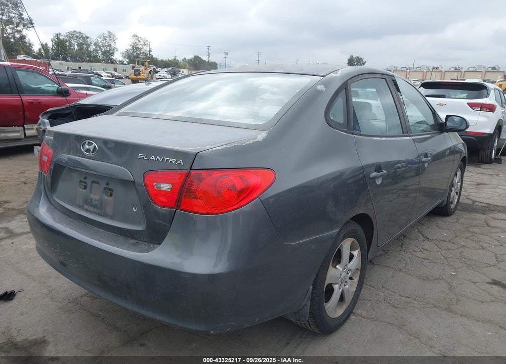2007 HYUNDAI ELANTRA GLS/LIMITED/SE VIN: KMHDU46DX7U066948