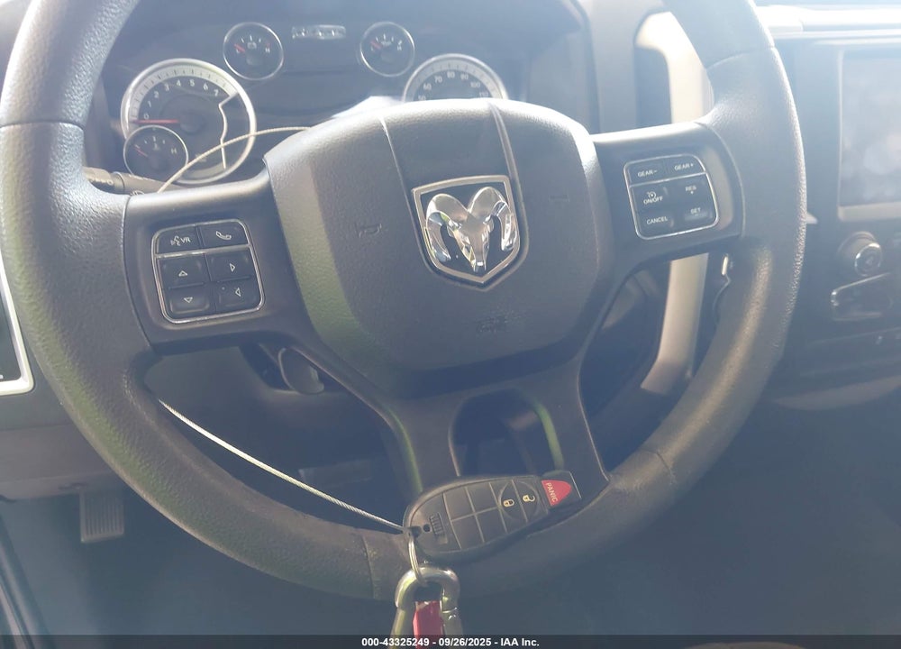 2019 RAM 1500 CLASSIC WARLOCK  4X2 6'4 BOX VIN: 1C6RR6GG4KS676176