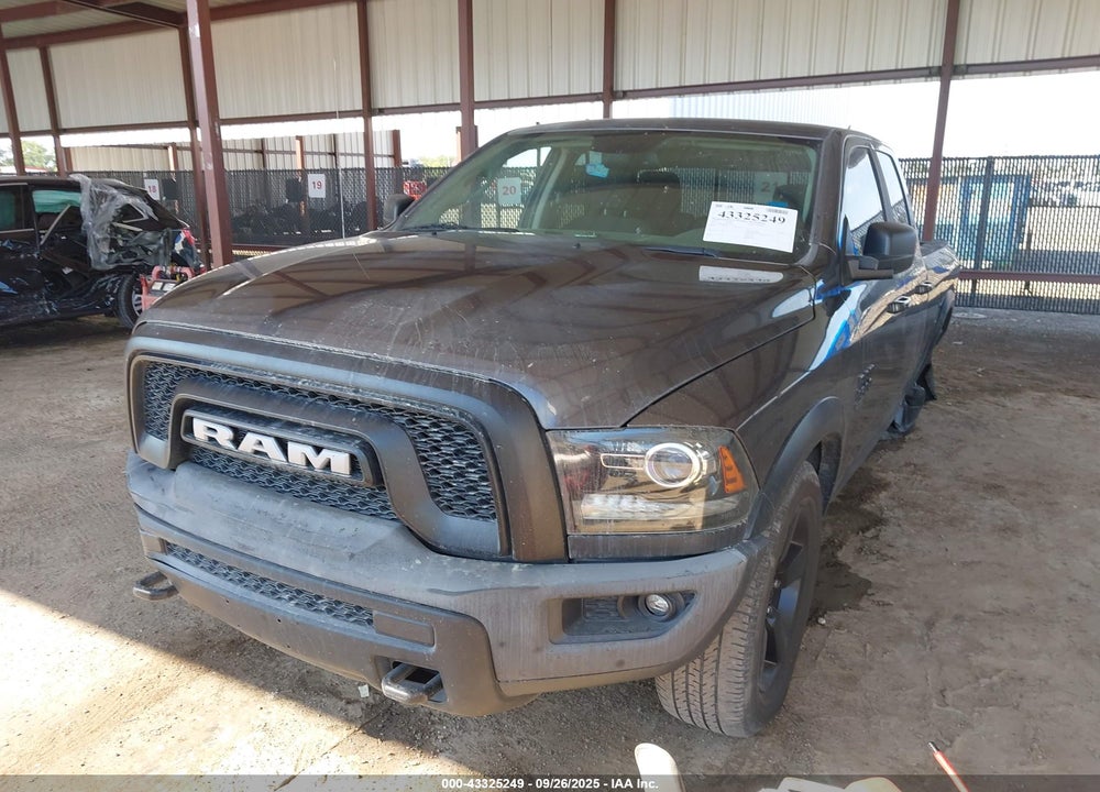 2019 RAM 1500 CLASSIC WARLOCK  4X2 6'4 BOX VIN: 1C6RR6GG4KS676176