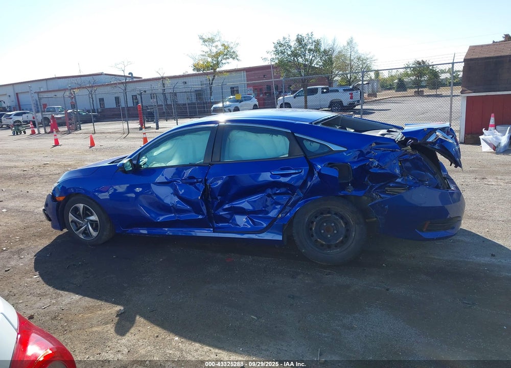 2019 HONDA CIVIC VIN: 2HGFC2F6XKH585825