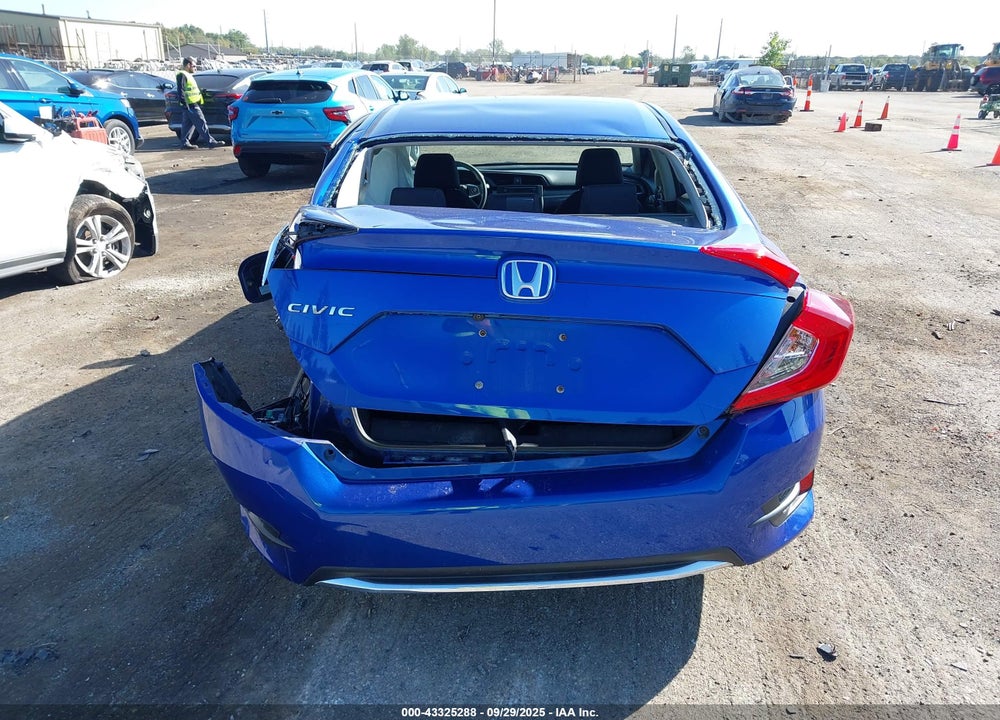 2019 HONDA CIVIC VIN: 2HGFC2F6XKH585825