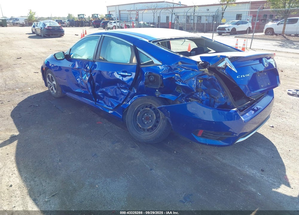 2019 HONDA CIVIC VIN: 2HGFC2F6XKH585825