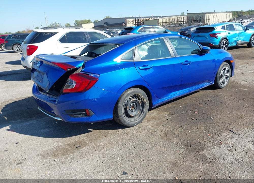 2019 HONDA CIVIC VIN: 2HGFC2F6XKH585825