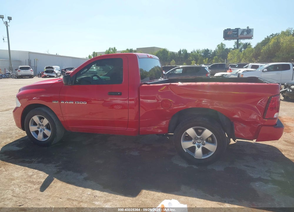 2012 RAM 1500 ST VIN: 3C6JD6AT5CG277139