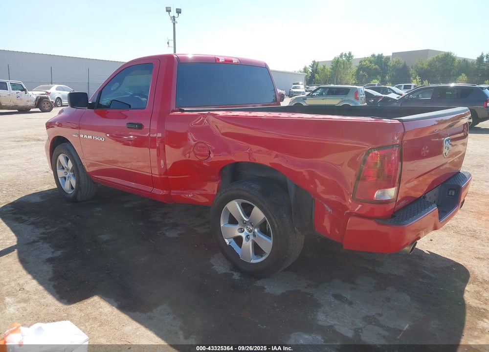 2012 RAM 1500 ST VIN: 3C6JD6AT5CG277139