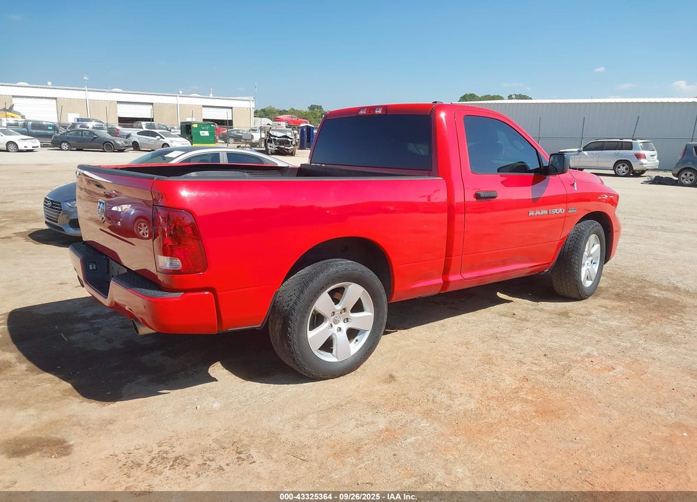2012 RAM 1500 ST VIN: 3C6JD6AT5CG277139