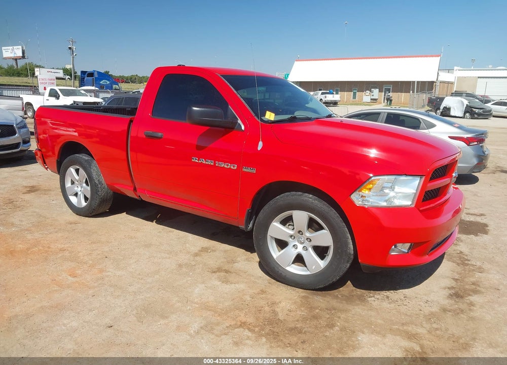 2012 RAM 1500 ST VIN: 3C6JD6AT5CG277139
