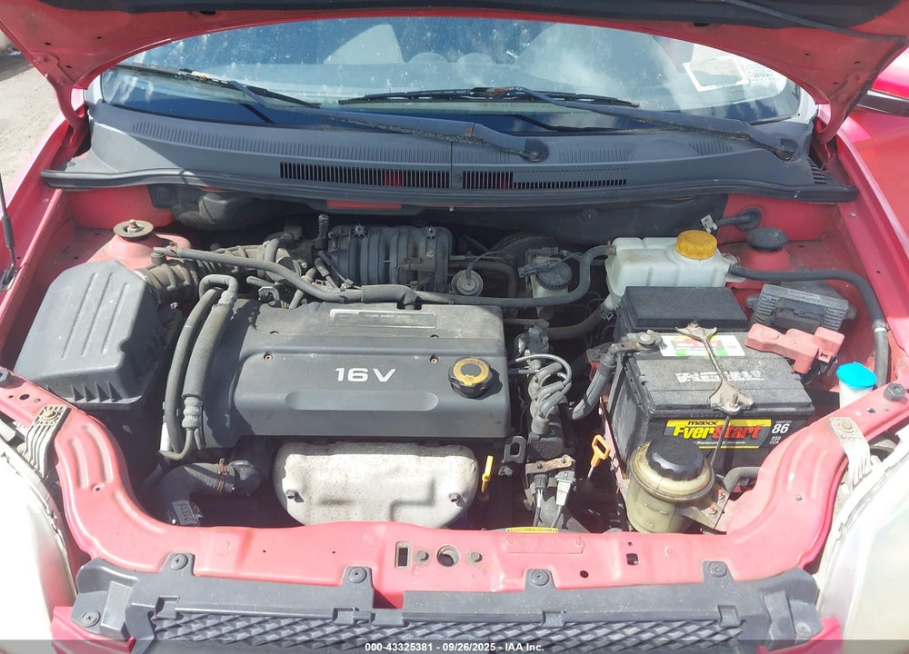 2007 CHEVROLET AVEO LS VIN: KL1TD56697B189103