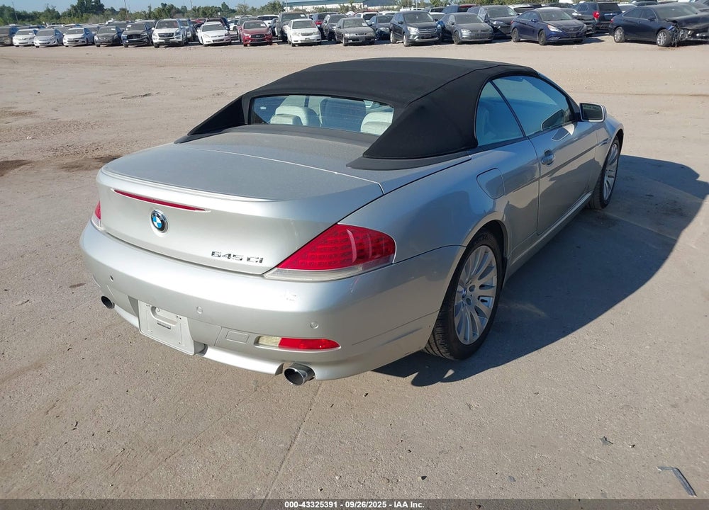 2005 BMW 645CI VIN: WBAEK73495B328565