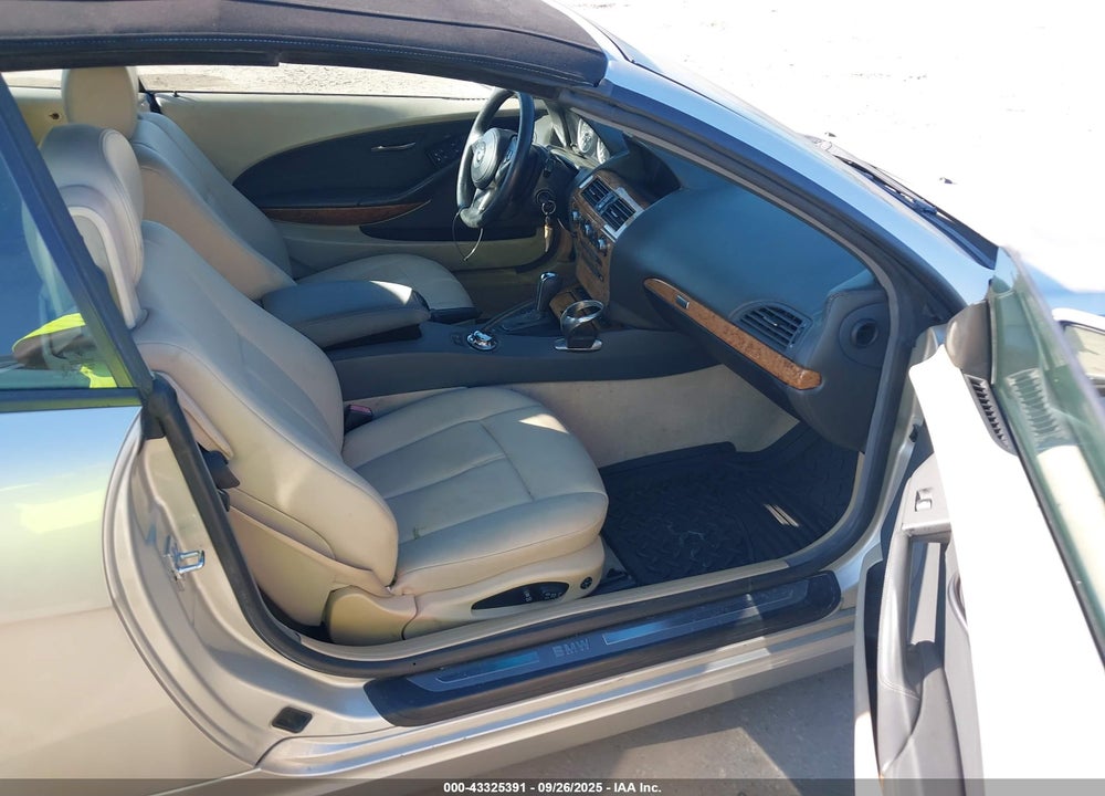 2005 BMW 645CI VIN: WBAEK73495B328565