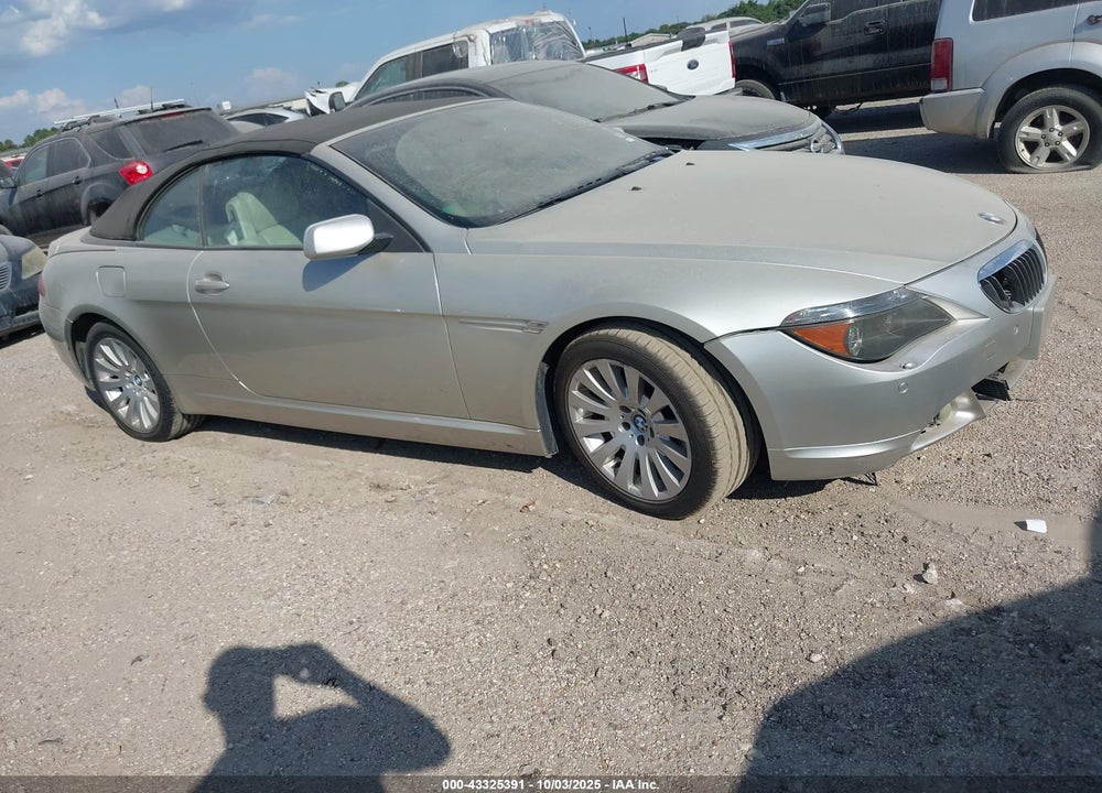 2005 BMW 645CI VIN: WBAEK73495B328565