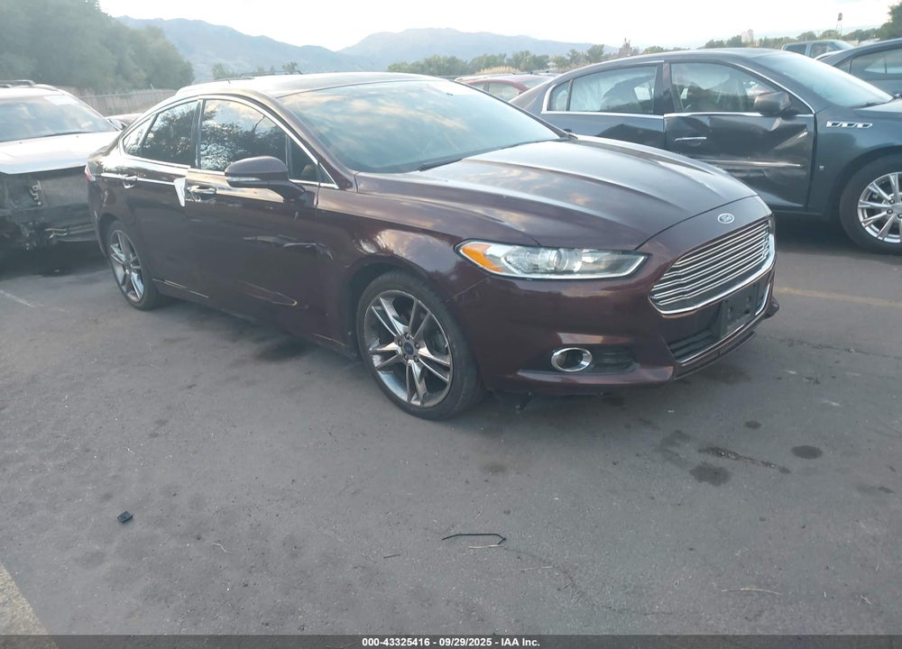 2013 FORD FUSION TITANIUM VIN: 3FA6P0D98DR279160