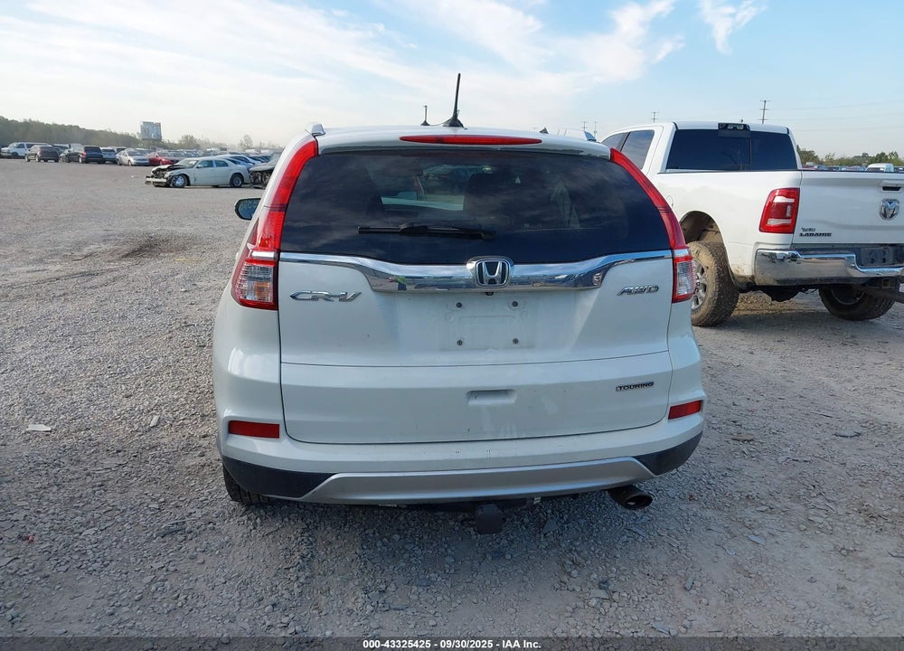 2016 HONDA CR-V TOURING VIN: 5J6RM4H94GL040574