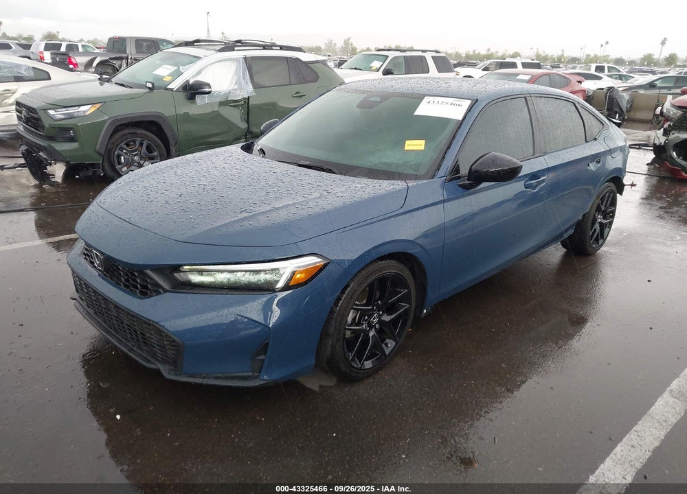 2025 HONDA CIVIC VIN: 2HGFE2F54SH503475