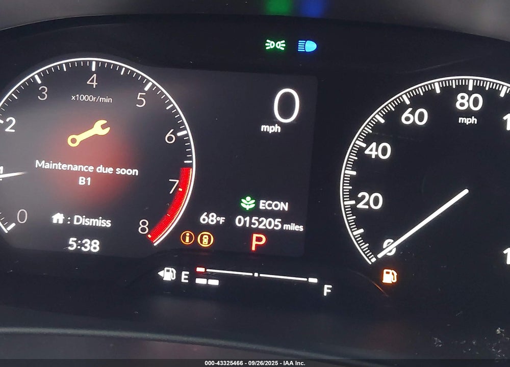 2025 HONDA CIVIC VIN: 2HGFE2F54SH503475