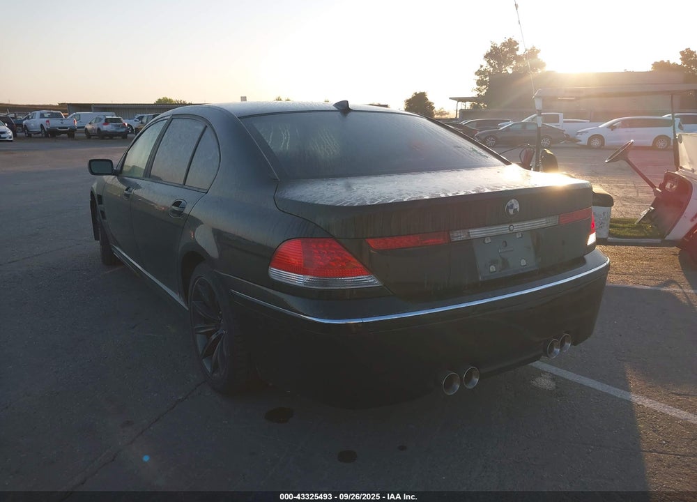 2003 BMW 745LI VIN: WBAGN63413DR10879