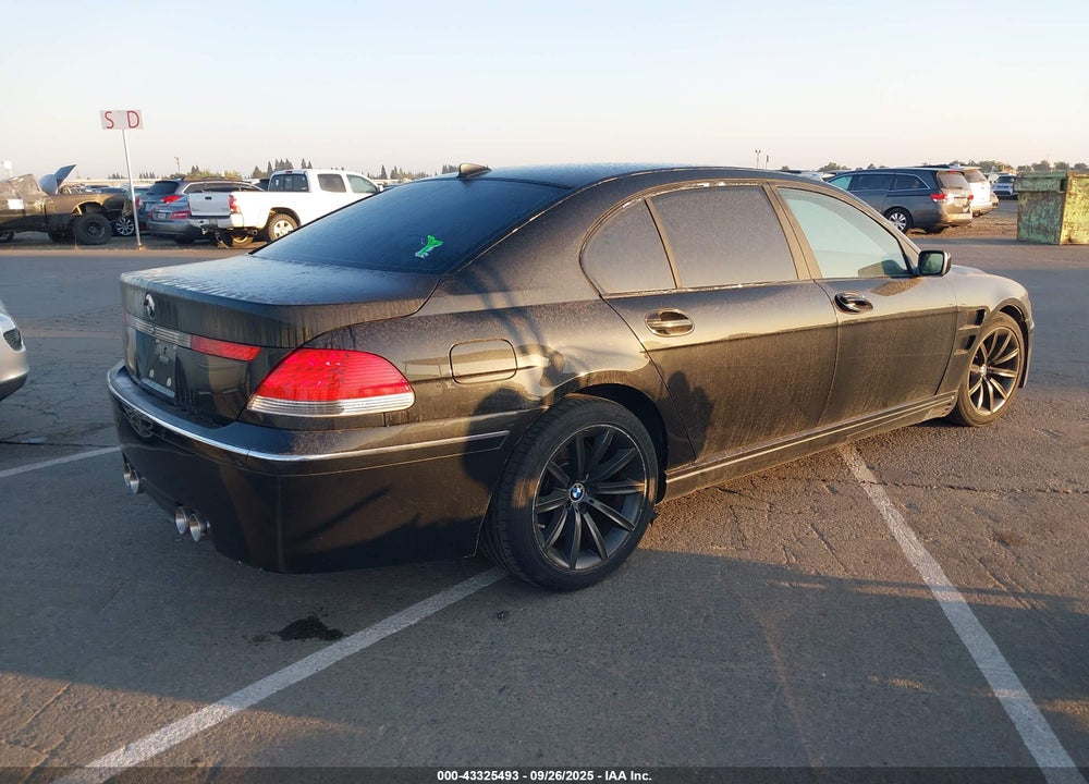 2003 BMW 745LI VIN: WBAGN63413DR10879