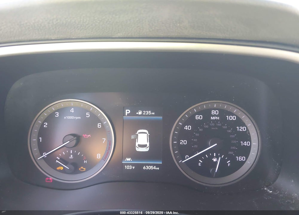 2019 HYUNDAI TUCSON VIN: KM8J33AL1KU032646