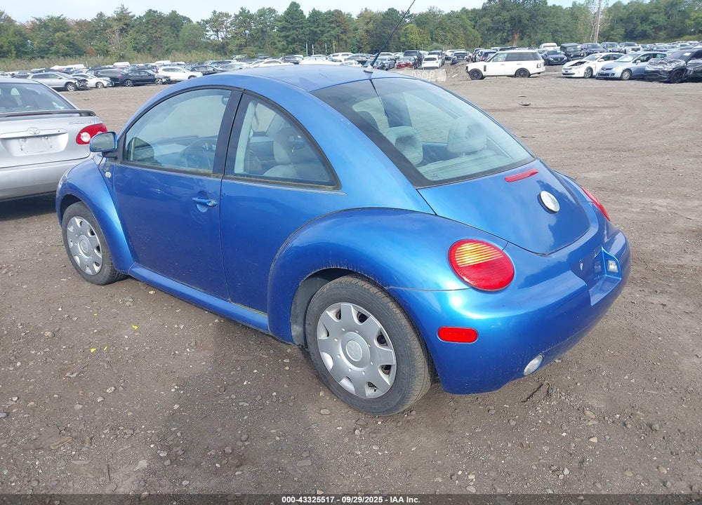 2000 VOLKSWAGEN NEW BEETLE GL VIN: 3VWBC21CXYM407382