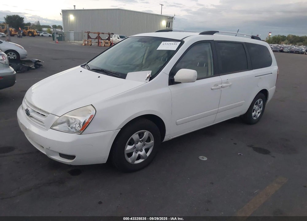 2010 KIA SEDONA LX VIN: KNDMG4C36A6357076