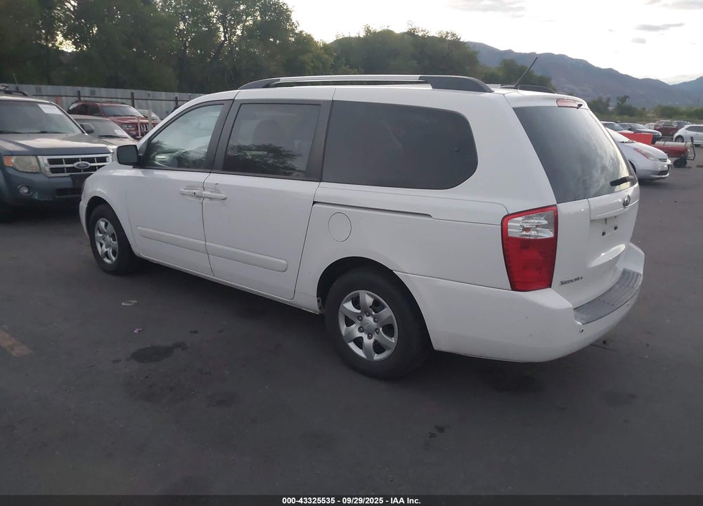 2010 KIA SEDONA LX VIN: KNDMG4C36A6357076