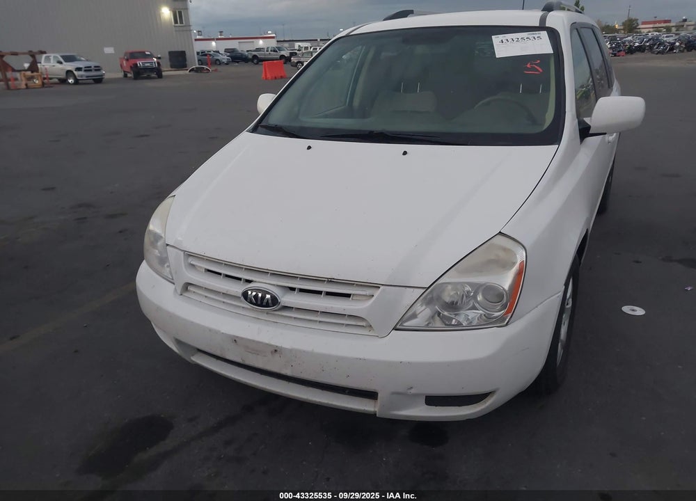 2010 KIA SEDONA LX VIN: KNDMG4C36A6357076