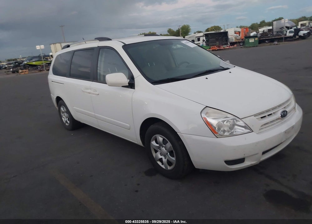 2010 KIA SEDONA LX VIN: KNDMG4C36A6357076