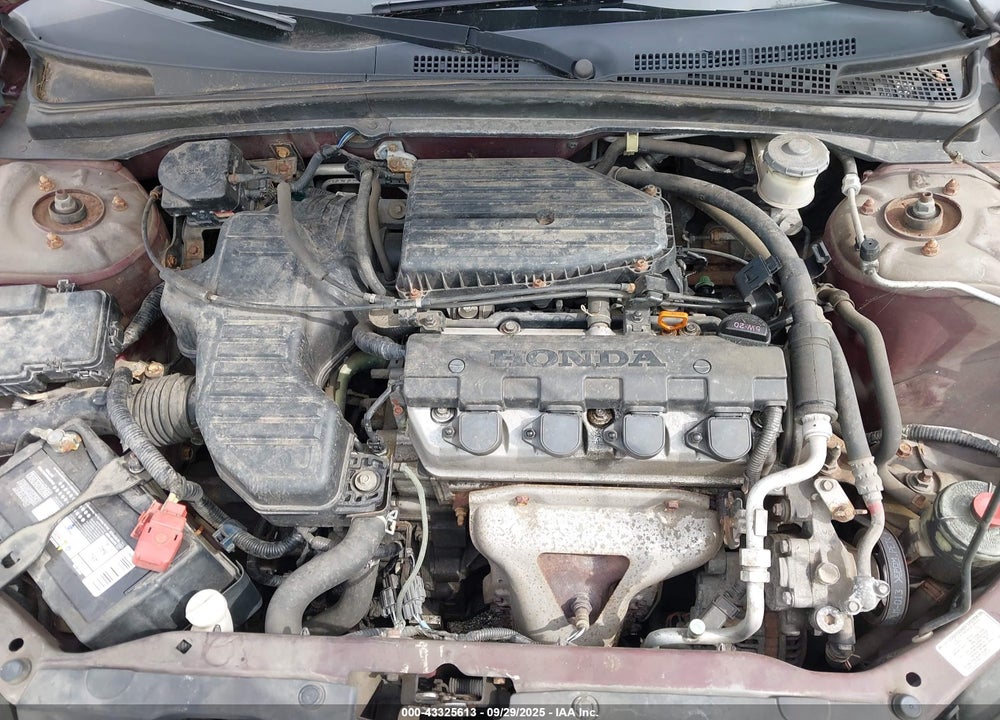 2003 HONDA CIVIC LX VIN: 2HGES16543H532345