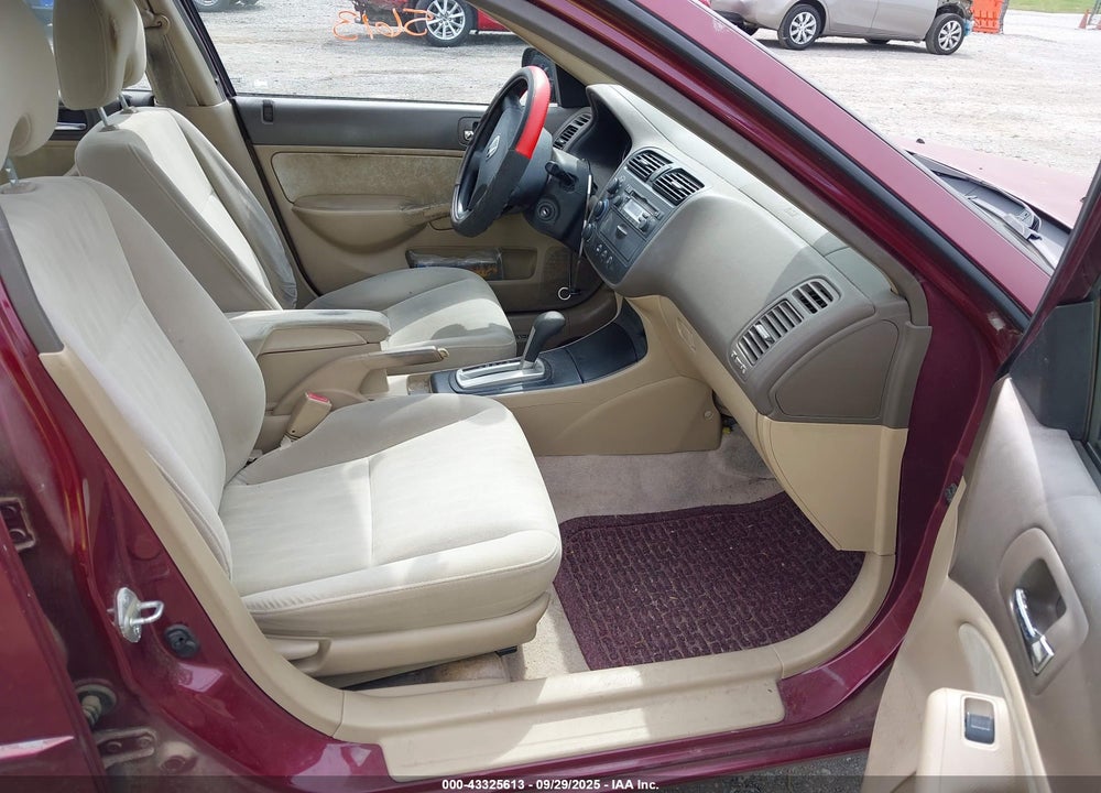 2003 HONDA CIVIC LX VIN: 2HGES16543H532345