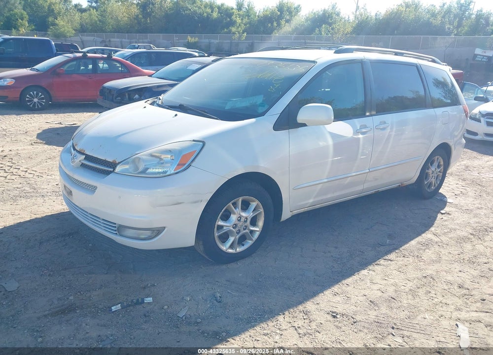 2005 TOYOTA SIENNA XLE VIN: 5TDZA22C25S274439