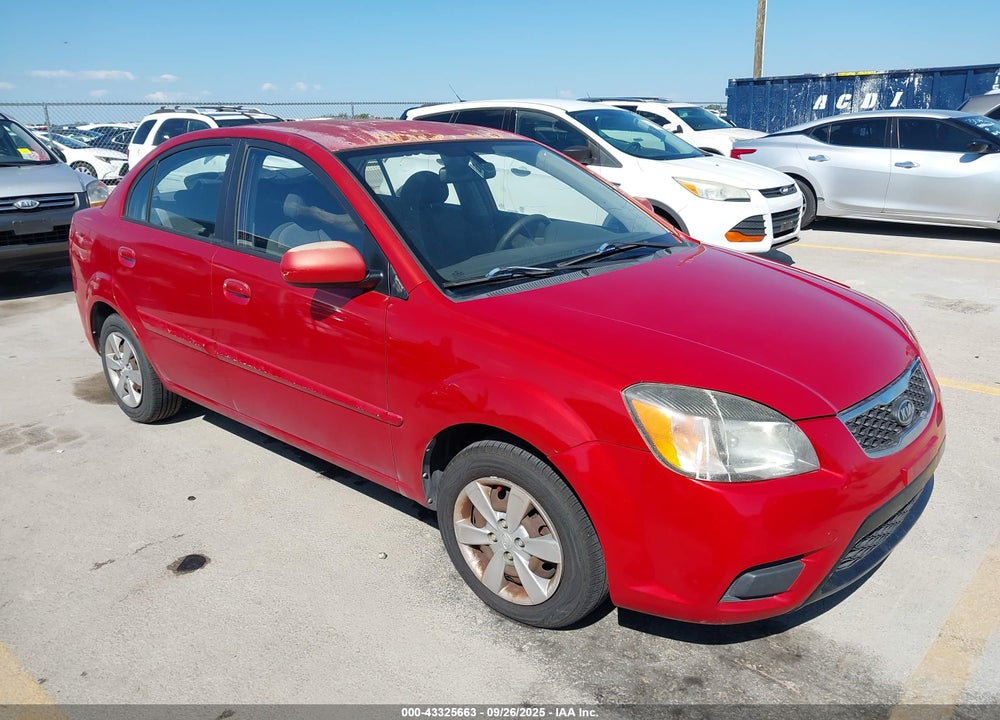 2011 KIA RIO LX VIN: KNADH4A39B6954768