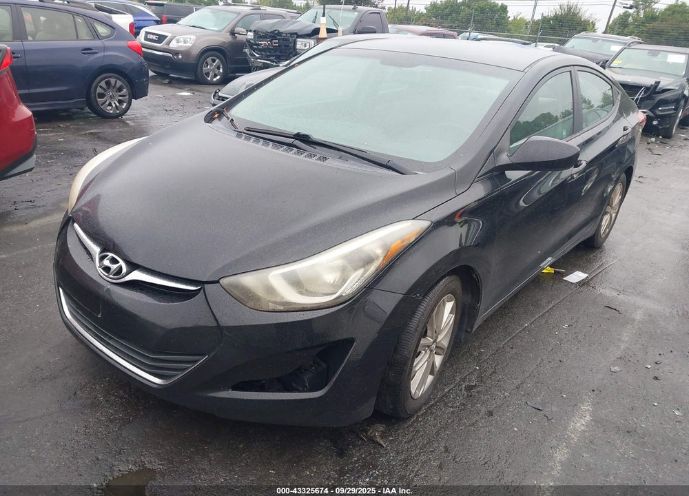 2015 HYUNDAI ELANTRA VIN: KMHDH4AE6FU261285