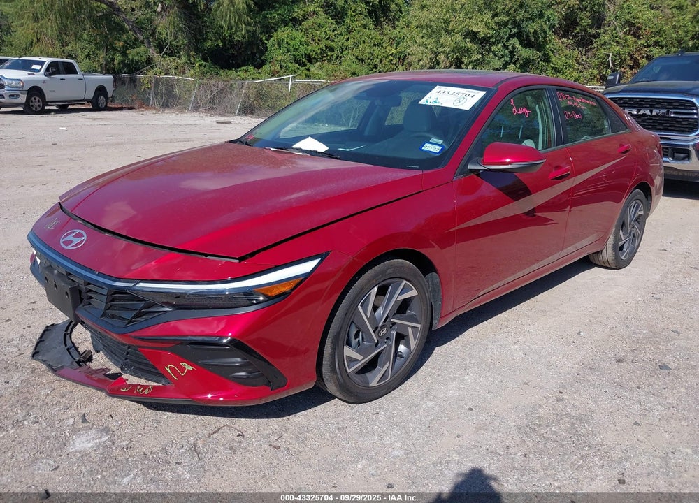 2025 HYUNDAI ELANTRA LIMITED VIN: KMHLP4DGXSU060253