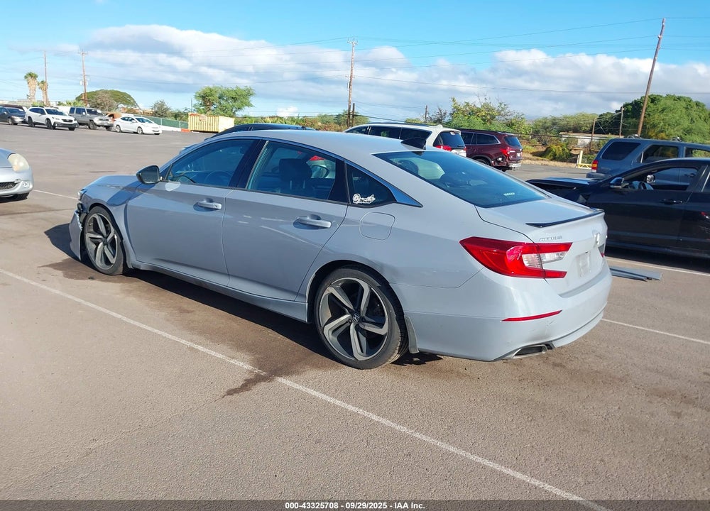 2022 HONDA ACCORD VIN: 1HGCV1F37NA062262
