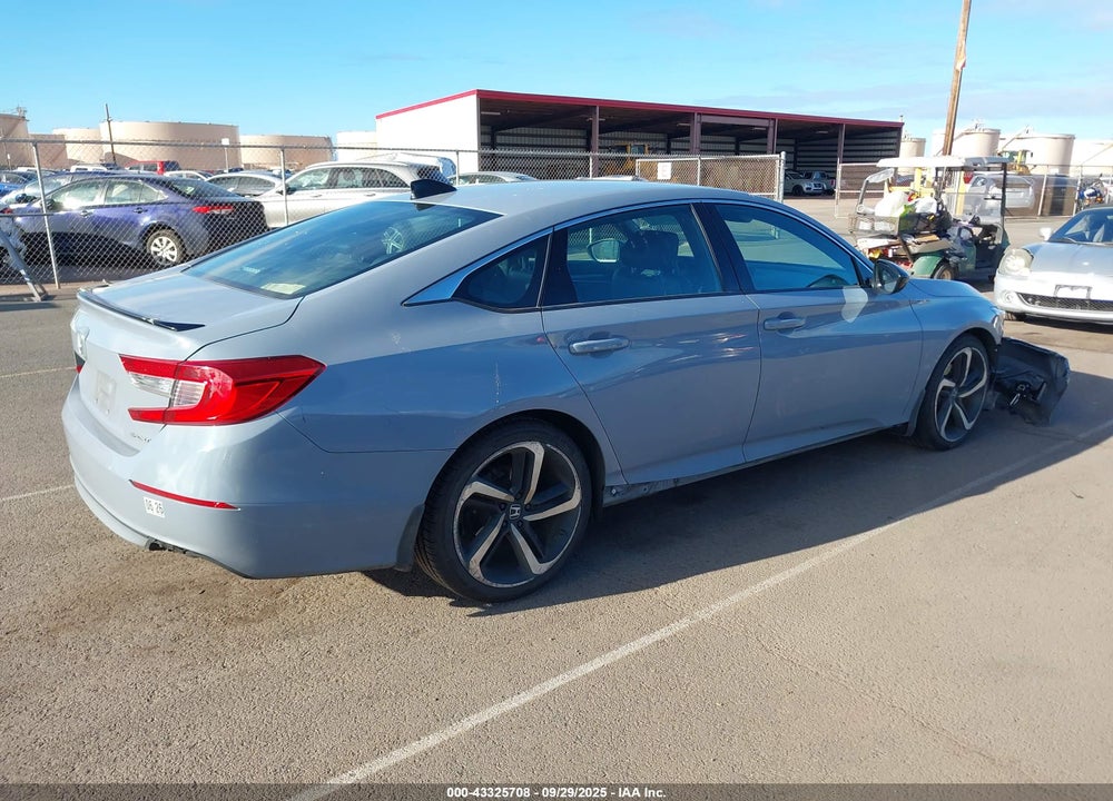 2022 HONDA ACCORD VIN: 1HGCV1F37NA062262