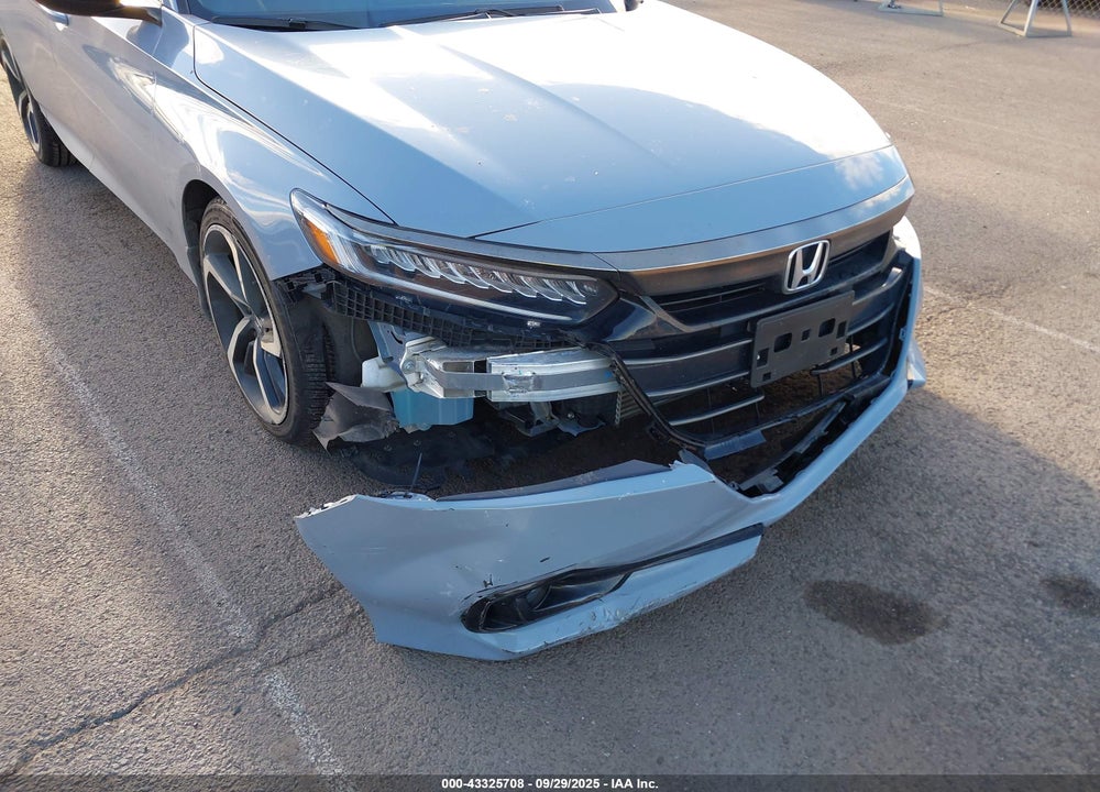 2022 HONDA ACCORD VIN: 1HGCV1F37NA062262