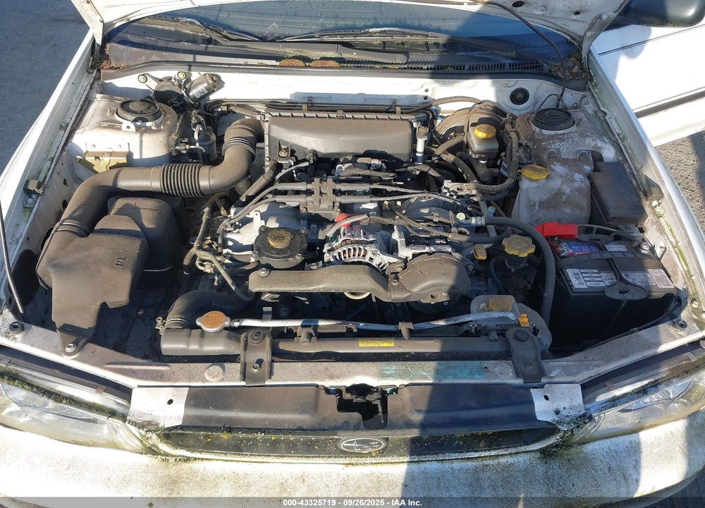 2000 SUBARU IMPREZA L VIN: JF1GC435XYH503686