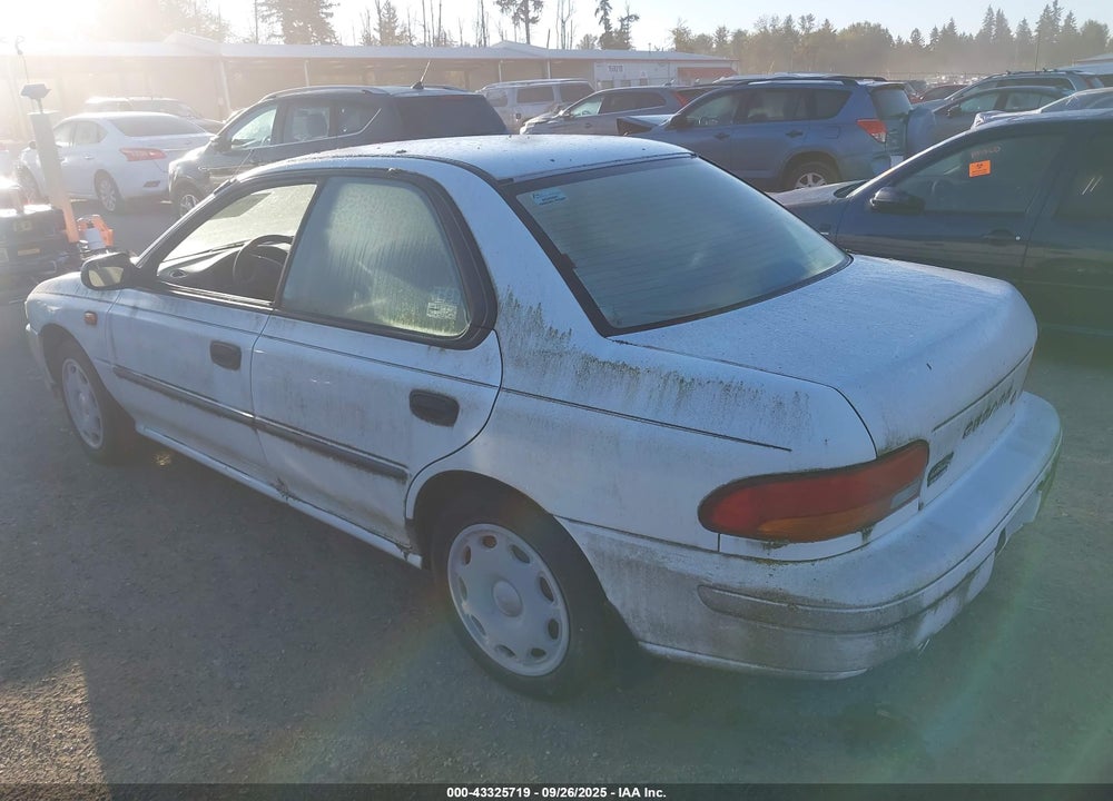 2000 SUBARU IMPREZA L VIN: JF1GC435XYH503686